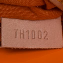 Pre Owned حقيبة لوي فيتون روبرت ويلسون ريدي إصدار محدود فيرنيه مونوغرامي برتقالية نيو PM