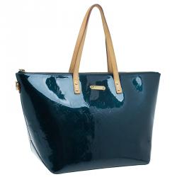 Pre Owned حقيبة لوي فيتون بيلفيو جلد مونوغرامي أخضر GM