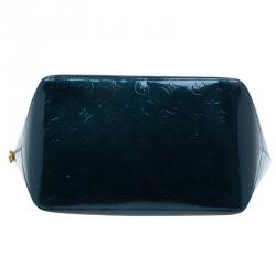 Pre Owned حقيبة لوي فيتون بيلفيو جلد مونوغرامي أخضر GM