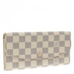Louis Vuitton Damier Azur Canvas Emilie Wallet