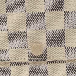 Louis Vuitton Damier Azur Canvas Emilie Wallet