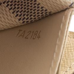 Louis Vuitton Damier Azur Canvas Emilie Wallet