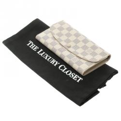 Louis Vuitton Damier Azur Canvas Emilie Wallet