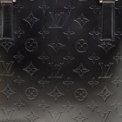 مملوكة مسبقًا Louis Vuitton Metallic Dark Grey Monogram Mat Stockton Bag