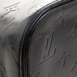 مملوكة مسبقًا Louis Vuitton Metallic Dark Grey Monogram Mat Stockton Bag