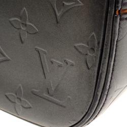 مملوكة مسبقًا Louis Vuitton Metallic Dark Grey Monogram Mat Stockton Bag