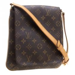 Pre Owned Louis Vuitton Monogram Canvas Musette Salsa Crossbody Bag