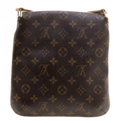 Pre Owned Louis Vuitton Monogram Canvas Musette Salsa Crossbody Bag