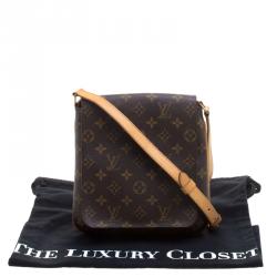 Pre Owned Louis Vuitton Monogram Canvas Musette Salsa Crossbody Bag