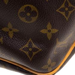 Pre Owned Louis Vuitton Monogram Canvas Delightful MM Bag