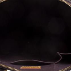 Pre Owned Louis Vuitton Amarante Monogram Vernis Alma PM Bag