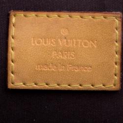 Pre Owned Louis Vuitton Amarante Monogram Vernis Alma PM Bag