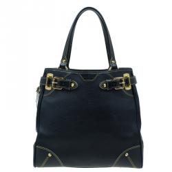 مملوكة مسبقًا حقيبة توت لوي فيتون لو ماجيستو جلد سوهالي سوداء