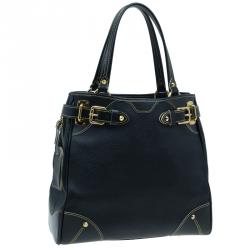 مملوكة مسبقًا حقيبة توت لوي فيتون لو ماجيستو جلد سوهالي سوداء