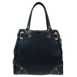 مملوكة مسبقًا حقيبة توت لوي فيتون لو ماجيستو جلد سوهالي سوداء