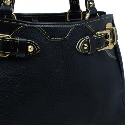 مملوكة مسبقًا حقيبة توت لوي فيتون لو ماجيستو جلد سوهالي سوداء