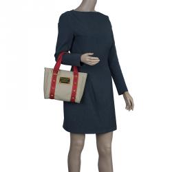 Pre Owned حقيبة لوي فيتون بيج أنتيغوا  كانفاس كاباس PM