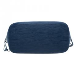 Louis Vuitton Blue Epi Leather Neverfull MM