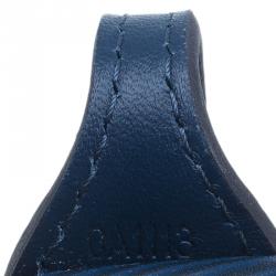 Louis Vuitton Blue Epi Leather Neverfull MM