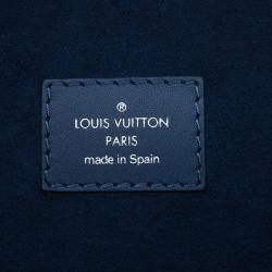 Louis Vuitton Blue Epi Leather Neverfull MM