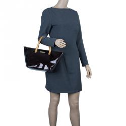 Pre Owned Louis Vuitton Amarante Monogram Vernis Bellevue PM