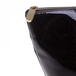 Pre Owned Louis Vuitton Amarante Monogram Vernis Bellevue PM