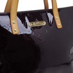 Pre Owned Louis Vuitton Amarante Monogram Vernis Bellevue PM