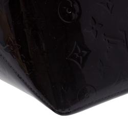 Pre Owned Louis Vuitton Amarante Monogram Vernis Bellevue PM
