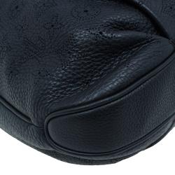 مملوكة مسبقًا Louis Vuitton Black Monogram Mahina Leather Selene MM