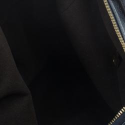 مملوكة مسبقًا Louis Vuitton Black Monogram Mahina Leather Selene MM