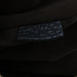 مملوكة مسبقًا Louis Vuitton Black Monogram Mahina Leather Selene MM