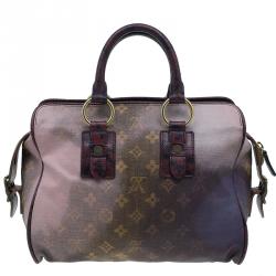 مملوكة مسبقًا Louis Vuitton Acid Monogram Canvas Limited Edition Richard Prince Graduate Jokes Tote