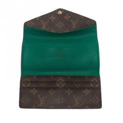 Pre Owned Louis Vuitton Brown Monogram Canvas Wallet