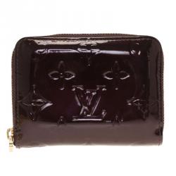 Pre Owned محفظة لوي فيتون أمارنت فيرنيه مونوغرامي