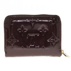 Pre Owned محفظة لوي فيتون أمارنت فيرنيه مونوغرامي