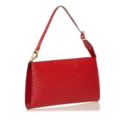 Louis Vuitton Vintage Epi Pochette Shoulder Bag - Red Shoulder