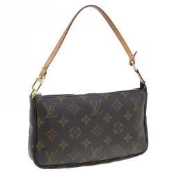 مملوكة مسبقًا حقيبة يد صغيرة للإكسسوارات لوي فيتون كانفاس مونوغرامي