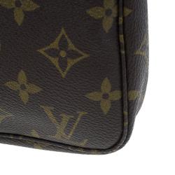 مملوكة مسبقًا حقيبة يد صغيرة للإكسسوارات لوي فيتون كانفاس مونوغرامي