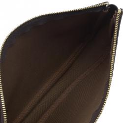 مملوكة مسبقًا حقيبة يد صغيرة للإكسسوارات لوي فيتون كانفاس مونوغرامي