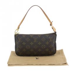 مملوكة مسبقًا حقيبة يد صغيرة للإكسسوارات لوي فيتون كانفاس مونوغرامي