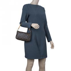 Pre Owned حقيبة يد صغيرة للإكسسوارات لوي فيتون كانفاس مونوغرامي