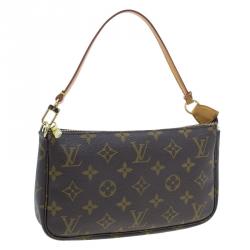 Pre Owned حقيبة يد صغيرة للإكسسوارات لوي فيتون كانفاس مونوغرامي