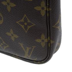 Pre Owned حقيبة يد صغيرة للإكسسوارات لوي فيتون كانفاس مونوغرامي