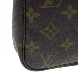 Pre Owned حقيبة يد صغيرة للإكسسوارات لوي فيتون كانفاس مونوغرامي