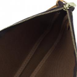 Pre Owned حقيبة يد صغيرة للإكسسوارات لوي فيتون كانفاس مونوغرامي