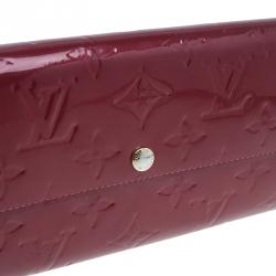 مملوكة مسبقًا محفظة لوي فيتون سارة فيرنيه أمارانت مونوغرامي