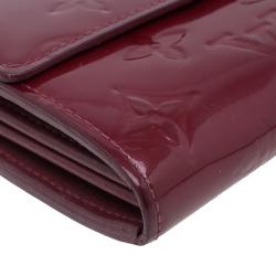 مملوكة مسبقًا محفظة لوي فيتون سارة فيرنيه أمارانت مونوغرامي