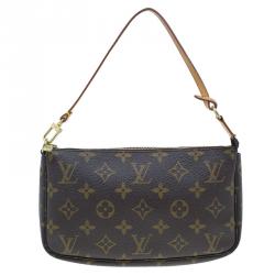 Pre Owned Louis Vuitton Monogram Canvas Pochette Accessoires Pouch Accessories