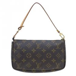 Pre Owned Louis Vuitton Monogram Canvas Pochette Accessoires Pouch Accessories