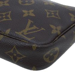 Pre Owned Louis Vuitton Monogram Canvas Pochette Accessoires Pouch Accessories